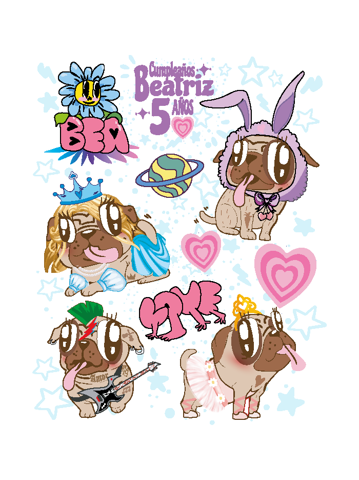 Stickers Adhesivos Troquelados 21 x 17 cm Stickers Adhesivos Troquelados 21 x 17 cm