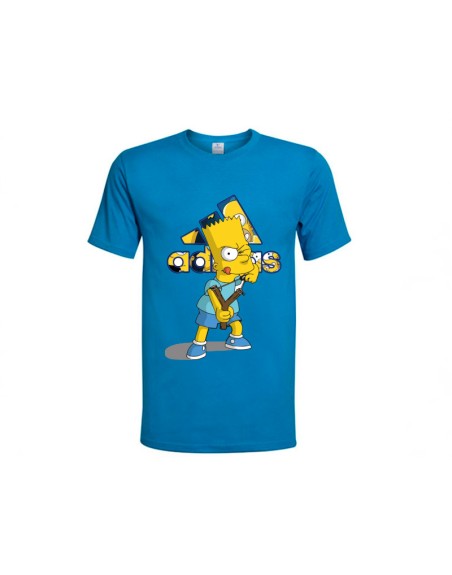 Polera 100% Algodón, Bart Simpson